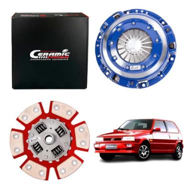 Imagem de Kit Embreagem Uno Sevel Cerâmica 1.5 E 1.6 Até 1994 980lb Ceramic Power