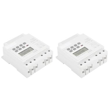 Imagem de 2pcs Temporizador Programável relé de Atraso Desligado Gatilho 3 Fases Temporizador de Atraso Desligado 380V