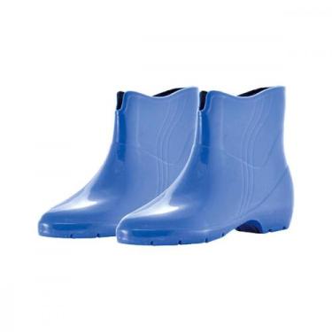 Imagem de Bota Pvc Azul Femin.Pat Rca 35, Azul, 35