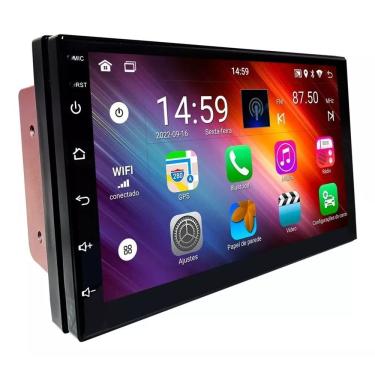 Imagem de Kit Multimídia New Fit 2009 / 2014 Android 7 Pol 2/32GB Carplay GPS - 701K FirstOption