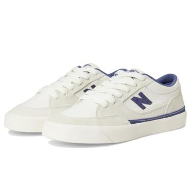 Imagem de New Balance Tênis de skate unissex adulto 417-Franky Villani, Sal marinho/azul-marinho claro, 9.5 Women/8 Men