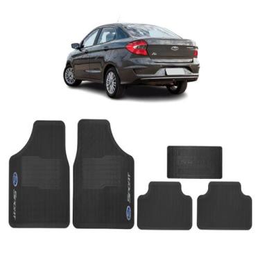 Imagem de Tapete Automotivo Ford Personalizado Preto Todos os Modelos - NoBrand,