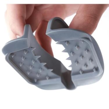 Imagem de ZKIRON Protetor de mão seguro para fatiadores Mandoline – Proteja suas mãos, aderência antiderrapante, durável e fácil de usar para fatiar frutas e legumes