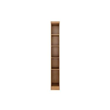 Imagem de Módulo De Quarto Solteiro Armário Cantoneira Rizon-linea C- 4 Prateleiras Cumaru -  Hor...