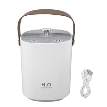 Imagem de Umidificador Pequeno Portátil, Umidificador de Spray Duplo de 1,2L Com Luz Noturna, um Humidificador de Ar de Grande Capacidade Alimentado por USB, Com um Hunidificador de Ar de