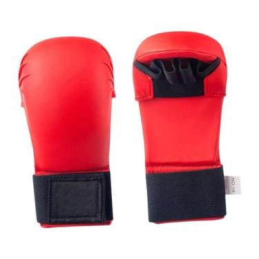 Imagem de Vaveren Luvas de boxe de boxe Luvas de kickboxing Luvas de treinamento confortáveis ​​treinar luvas de luta para exercícios Sanda, karatê em casa, Vermelho Xl