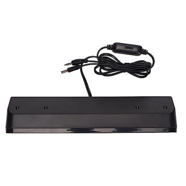 Imagem de Alto-falantes Com Fio, Barra de Som Com Resposta de Frequência de 60Hz-20kHz HiFi 360 ° Subwoofer Estéreo USB Plugue de 3,5 Mm Plug de Desktop Portátil Speaker Longo para