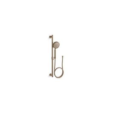 Imagem de Kohler 22178-G-BV K-22178-G-BV Kit de Chuveiro Multi-FCTN Purist 175GP, Bronze Escovado Vibrante