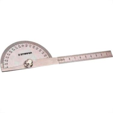 Imagem de Transferidor Grau C/Regua Starfer