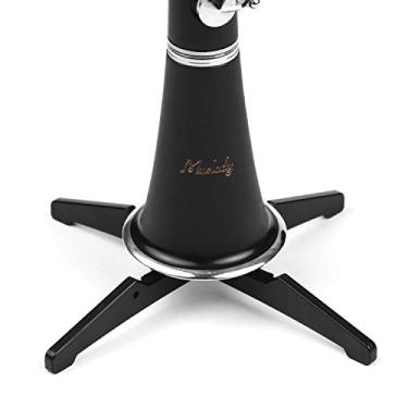 Imagem de Suporte de Clarinete, Suporte Portátil de Clarinete de Plástico Portátil Com 4 Pernas Suporte Leve para Armazenamento ou Exposição de Trompete ou Exposição