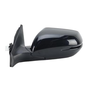 Imagem de Conjunto de espelho lateral de 9 fios compatível com Honda CRV 2017 2018 2019-2022 versão dos EUA, espelho retrovisor dobrável manual preto, acessórios para carro(1pc left)
