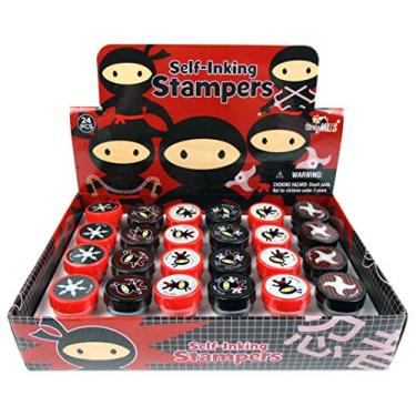Imagem de TINYMILLS 24 peças de carimbos Ninjas para crianças