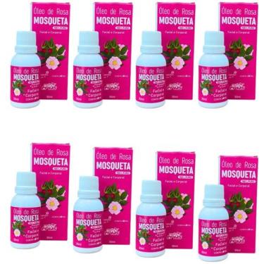 Imagem de ÓLEO DE ROSA MOSQUETA 30ml 100% PURO DEMAZON 8un