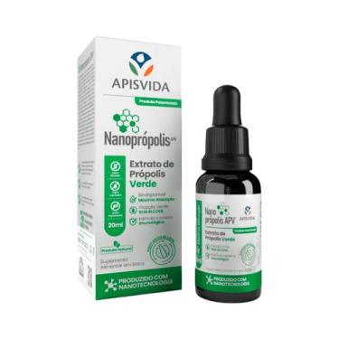 Imagem de Nanoprópolis Extrato de Própolis Verde 20ml Apis Vida