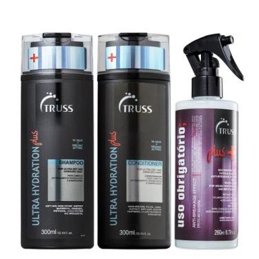 Imagem de Truss Ultra Hydration Plus+ Kit Shampoo Condicionador e Uso Obrigatóri