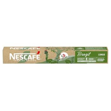 Imagem de Café em Cápsula Compatível com Nespresso Nescafé Farmers Origins Brazil 10 Cápsulas