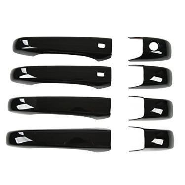 Imagem de GRCFUMO Tampa da maçaneta da porta externa do carro, protetor da maçaneta da porta lateral, substituição da guarnição da maçaneta da porta externa para WK2 WL 2011-2022