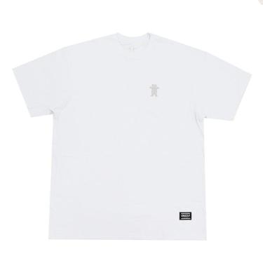 Imagem de Camiseta Grizzly Mini OG Bear Tee - Branco/Cinza-Masculino
