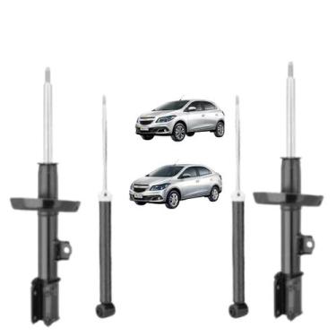 Imagem de Conjunto Amortecedores Traseiro+Dianteiro Chevrolet Onix 2012 a 2019 -