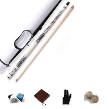 Imagem de Tacos de sinuca de bordo, série pintada à mão, 147.3 cm, taco de bilhar (B taco de sinuca + acessórios + barril de taco, 11,8 mm)