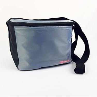 Imagem de Bolsa Térmica 8 Litros Cooler Lanches Marmitas Bebidas Praia - SR1556 Sanremo - Cinza
