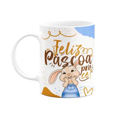 Imagem de Caneca Páscoa Doce - Feliz páscoa procê - 325ml