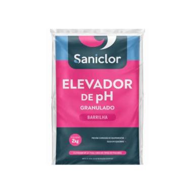 Imagem de Elevador PH Barrilha 2kg Saniclor Piscina Tratamento Cloro