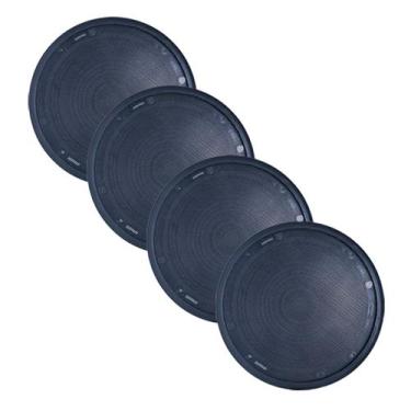 Imagem de Kit 04 arandelas redondas pretas - ORION