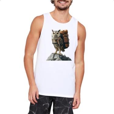 Imagem de Camiseta Regata Coruja aventureira - Alearts, G