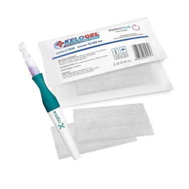Imagem de Cola Cirurgica Caneta P/Pele Exofin Pen 1Ml + 60Cm Steristrip