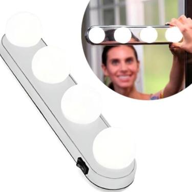 Imagem de Luminária Camarim LED, Espelho para Maquiagem