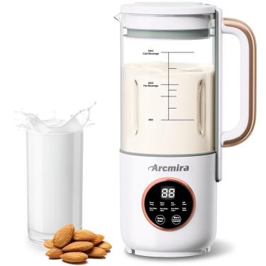 Imagem de Máquina de leite de nozes Arcmira 1000ml automática de amêndoa, aveia e soja