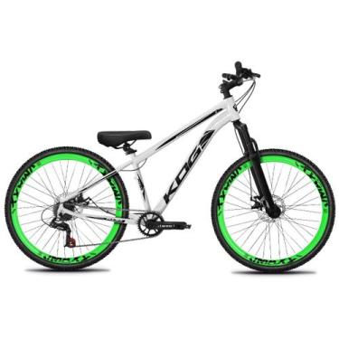 Imagem de Bicicleta Aro 29 KOG 1X7 Tipo Freeride Viking Hupi Gios, Branco, Adesi