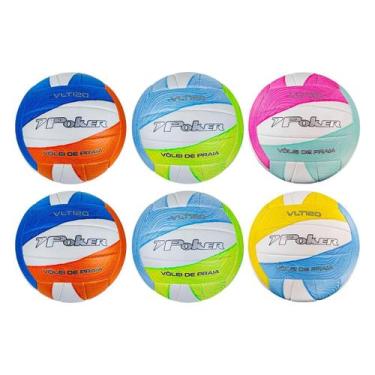 Imagem de Bola Vôlei Poker Praia Training Vlt 120 Unissex 05837-SORT, Sortida, U