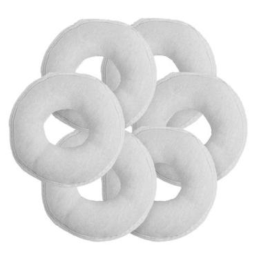 Imagem de Rosquinhas Protetoras de Seios 6 Unidades Baby Joy, unico, Branco