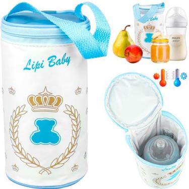 Imagem de Porta Mamadeira Bolsa Térmica Impermeável Compatível com Todas as Mama