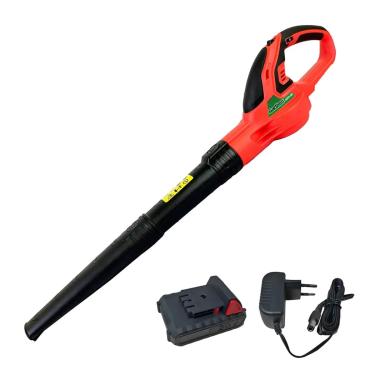 Imagem de Soprador de Folhas a Bateria com Carregador Bivolt e Bateria 20V 2Ah Garthen GSFB-200
