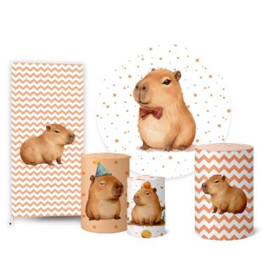 Imagem de Trio Capas Cilindro + Painel Redondo + Lateral Capivara (K2CAA0006)