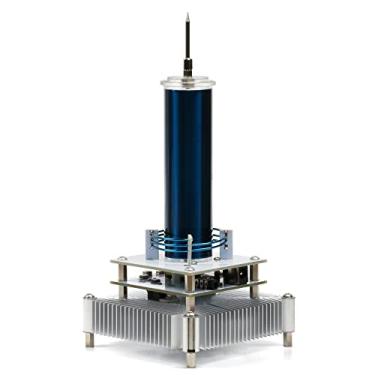 Imagem de Joytech Alto-falante Bluetooth Music Tesla bobina arco plasma transmissão sem fio experimento modelo de mesa brinquedo YS03B