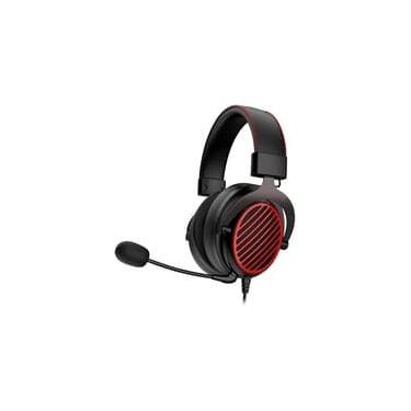 Imagem de Headset Gamer Redragon Luna, Microfone Omnidirecional Removível, USB e cabo Y, Preto - H540
