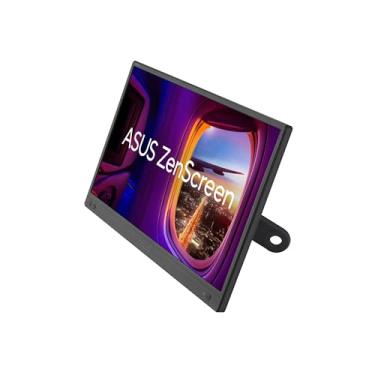 Imagem de ASUS Monitor USB portátil ZenScreen de 16 polegadas (39.6 cm visível) (MB166CR) - Full HD, IPS, USB tipo C, sem cintilação, filtro de luz azul, superfície antirreflexo, suporte de 360°, capa