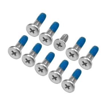 Imagem de ZAHARA 10 peças de substituição de parafusos de capa de base inferior inferior para Lenovo S340-15IWL / S340-15API 0,60 cm * 0,30 cm * 0,10 cm