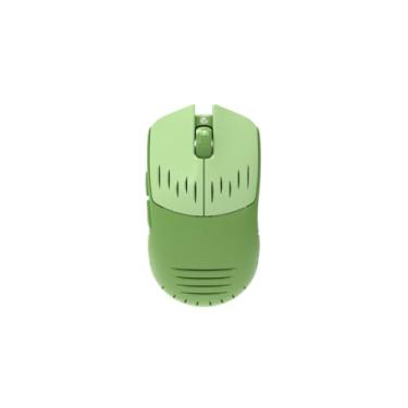 Imagem de GWolves HT-S2 Mouse leve para jogos sem fio, ~ 33 gramas, relatório 8K, baixa latência, PAW3395 26.000 CPI, CPU de alto desempenho Nrf52840, 6 Btns programáveis, memória integrada, PC/Mac e laptop