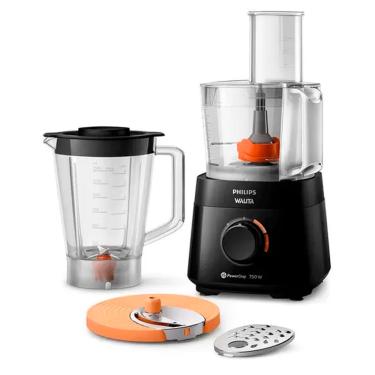 Imagem de Processador de Alimentos Philips Walita Ri7301 Preto 4 acessórios 2 velocidades
