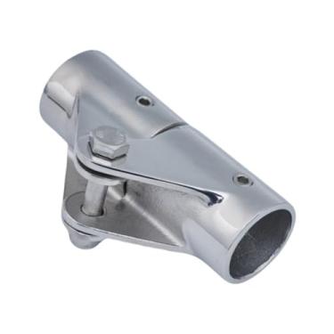 Imagem de Pegciuho Conector de tubo de barco, corrimão de dobradiça, encaixe de tubo para vela, iate, ancoragem, Diâmetro Do Furo 20