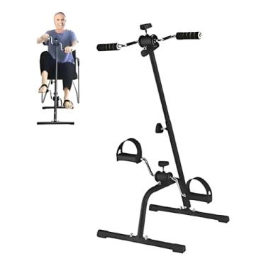 Imagem de Mini Bicicleta Ergométrica Portátil para Fisioterapia de Braços e Pernas – Exercitador com Ajuste de Intensidade, Antiderrapante, Uso Residencial ou Clínico