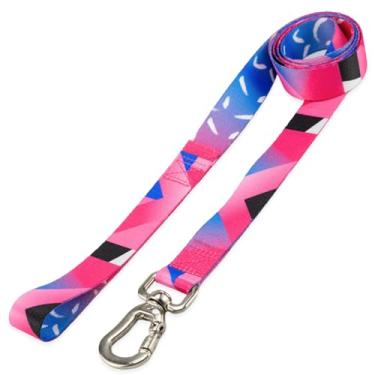 Imagem de Basic Pet Coleira Guia 2 Metros Para Cães Cachorro Adestramento Passeio Porte Grande Médio Pequeno (Lawn, P)