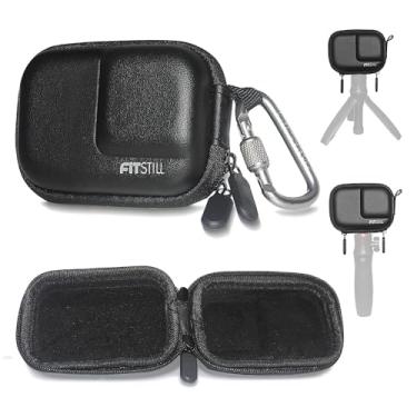 Imagem de FiTSTILL Mini Estojo De Viagem Rígido E Protetor Preto Poliuretano Compatível Com Insta360 Ace Pro2/Ace Pro, Fivela Montanhismo, Kit Acessórios Para Câmeras Ação Insta 360