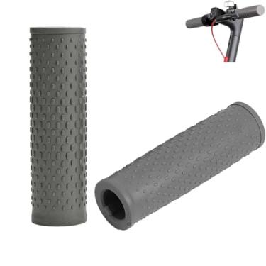 Imagem de YehVeh Pacote com 2 punhos para scooter elétrico E-Scooter Punhos de guidão de borracha antiderrapante para VOLPAM Hiboy S2 Xiaomi M365 Pro Segway Ninebot E2 Barra de alça dobrável para scooter
