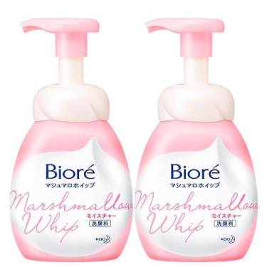 Imagem de Kit Bioré - 2 Unidades de Sabonete Líquido Facial Marshmallow Whip Moi